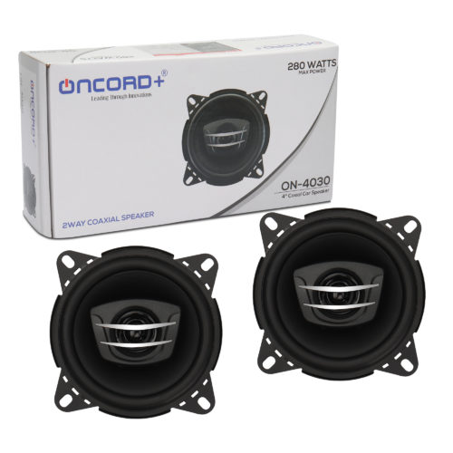 4” Coaxial Car Speakers